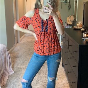 Floral blouse